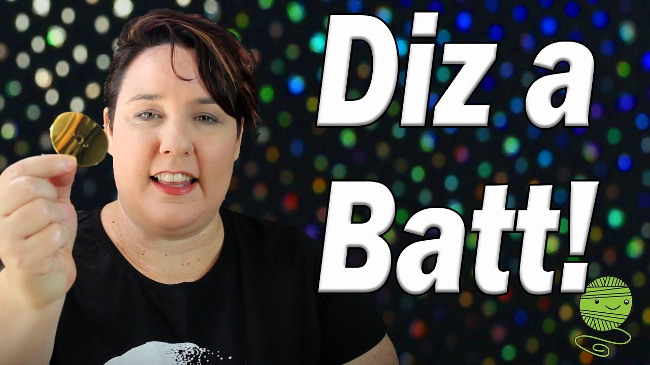 How to Diz a Batt into roving using a Majacraft Brass Diz