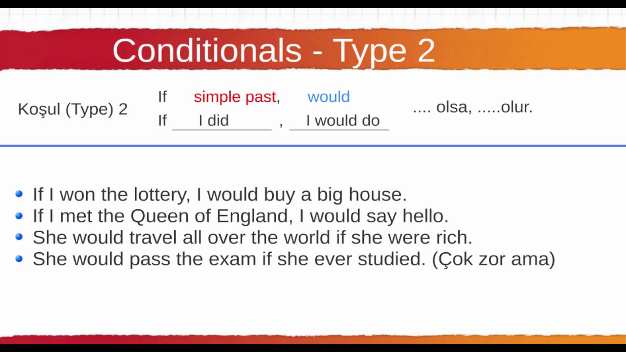 114 If Conditionals Eğer