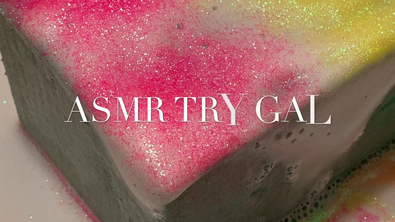 ASMR Soapy Glitter Block | Dry Floral Foam