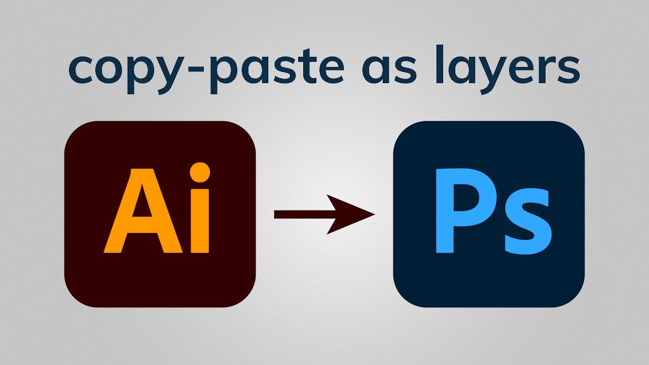 (NEW!) Copy Illustrator Layers Into Photoshop 2022