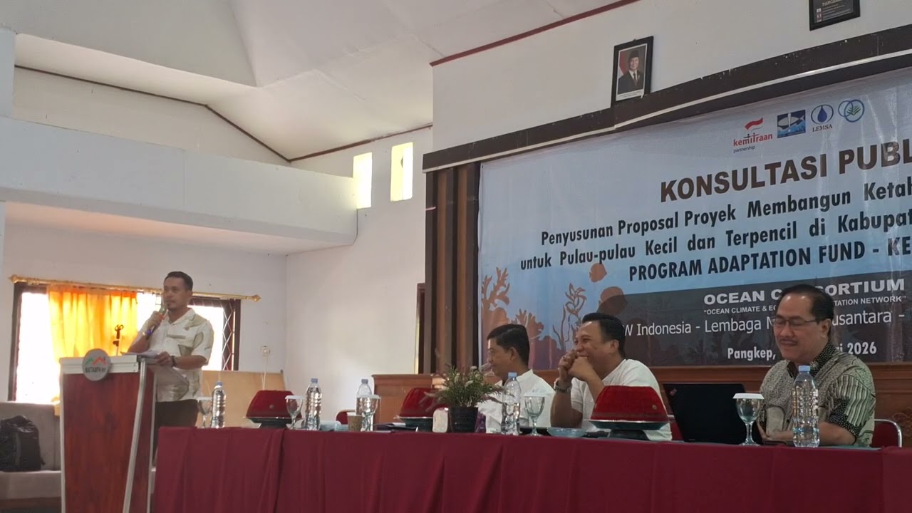 Harapan Pemda Pangkep untuk Penyusunan Proposal Proyek Membangun Ketahanan Perubahan Iklim