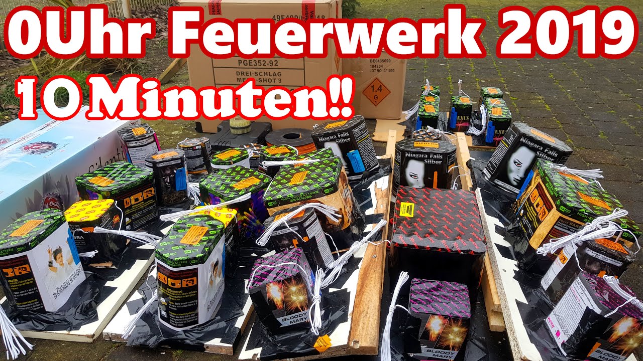 Silvester 0Uhr Feuerwerk 2019 - Mein Hauptfeuerwerk [𝟰𝗞] | JJFireworks
