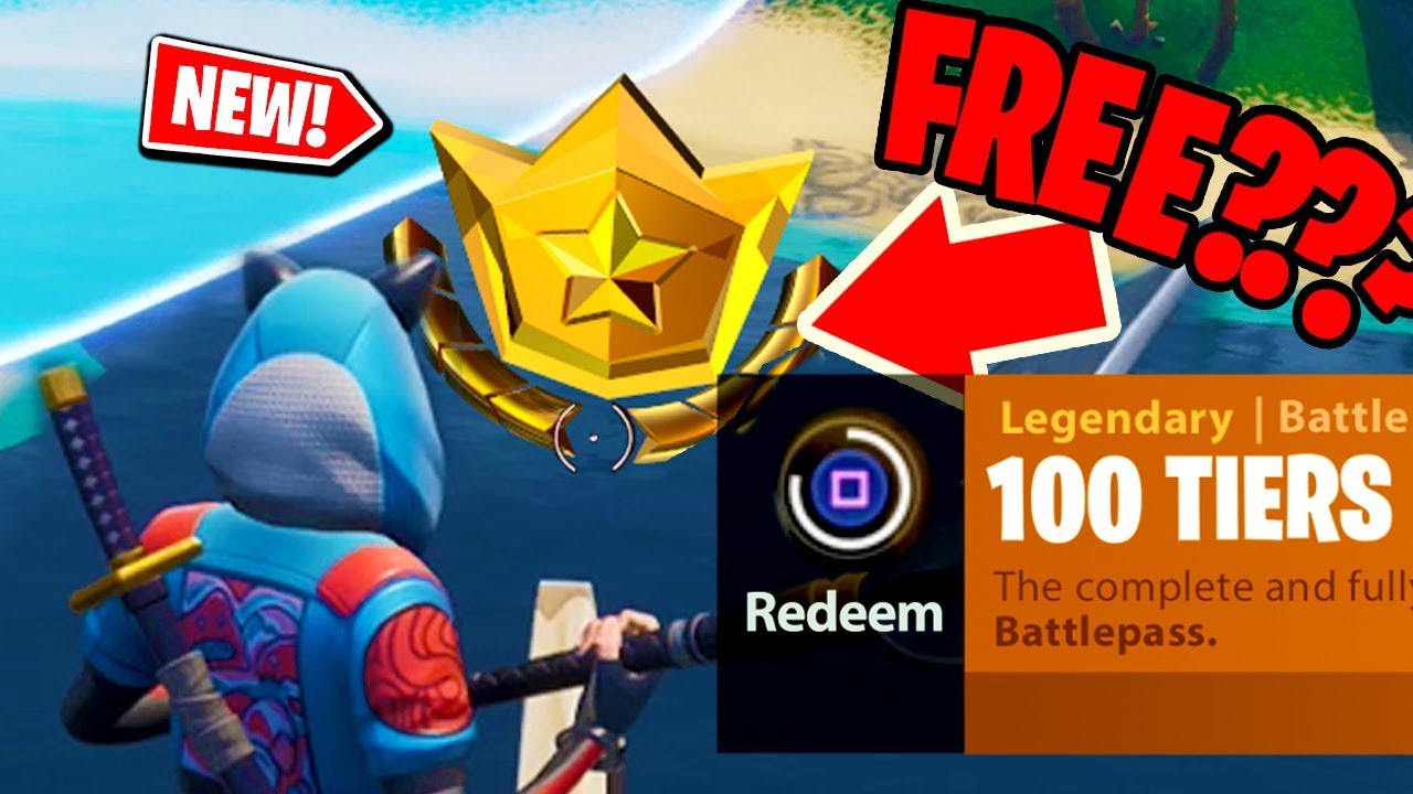 NEW! How to get the FULL SEASON 8 BATTLE PASS for FREE in Fortnite: Battle Royale *NEW* 100 TIERS