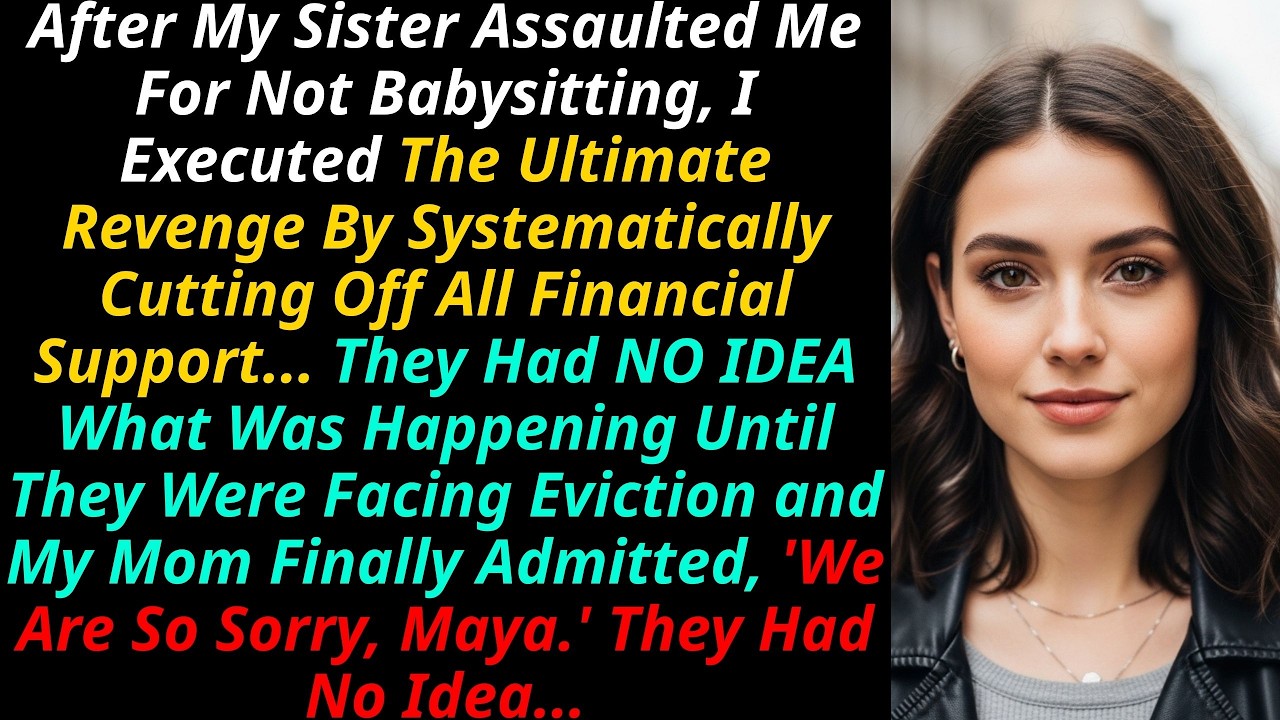 Sister Assaulted Me For Not Babysitting—So I Cut Off Support & Left Them Facing Eviction