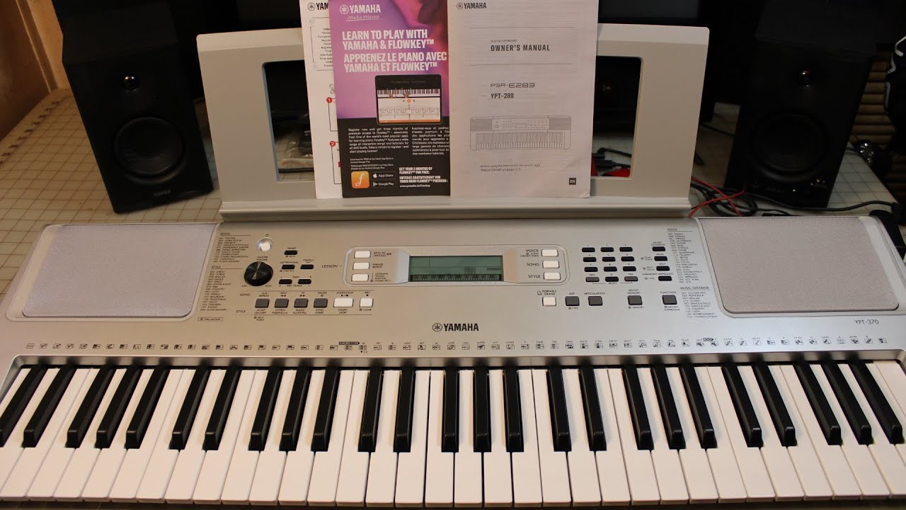 Yamaha YPT-370 Great Beginner Keyboard