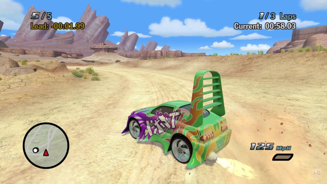 Disney Pixar Cars - Xbox 360 Gameplay (1080p60fps)