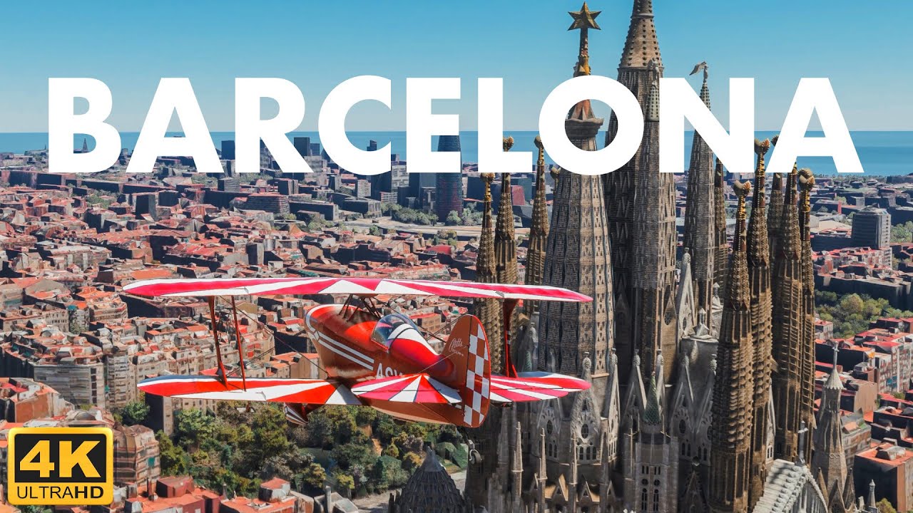 Barcelona, Spain - Microsoft Flight Simulator 2020