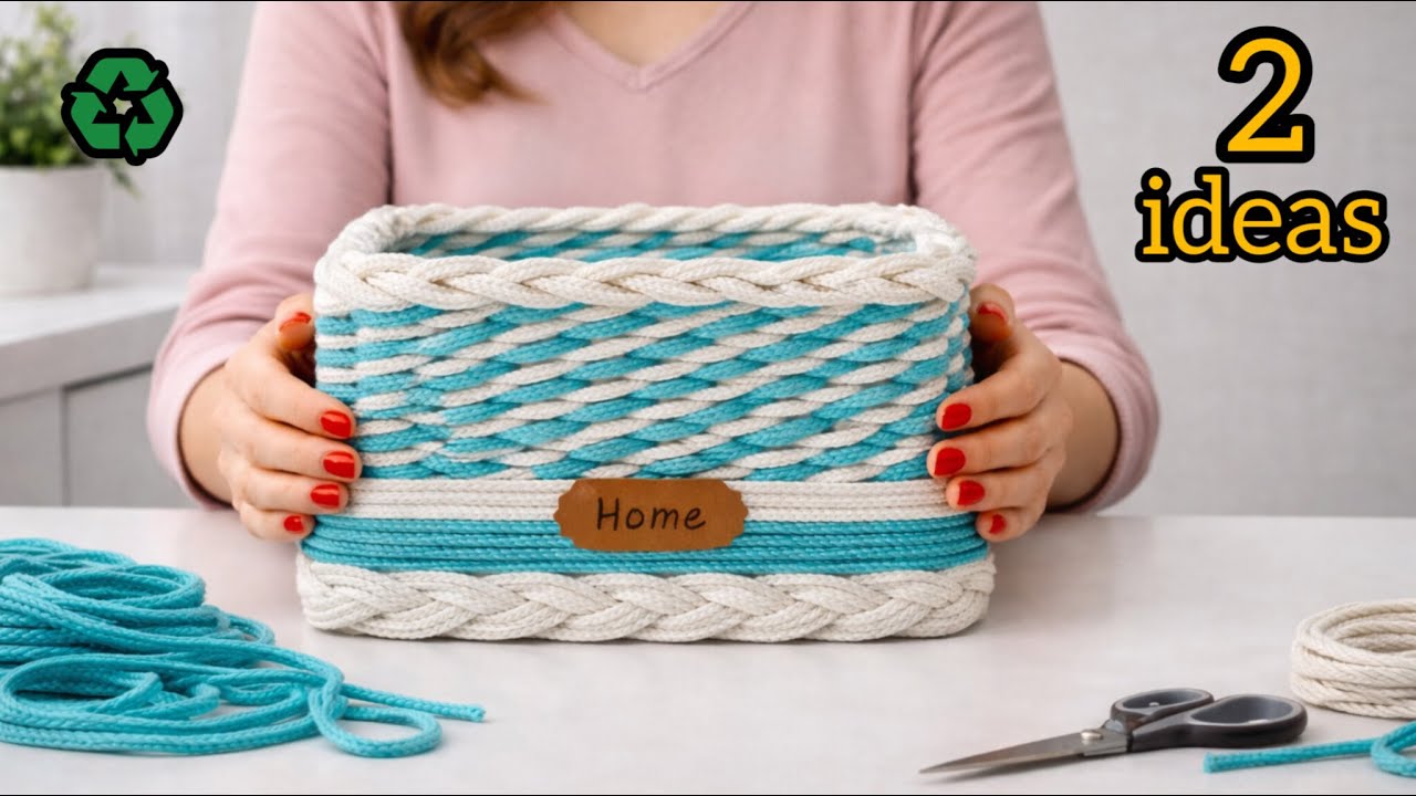 super Beautiful but low_cost!2BEST DIY space_Saving Craft Ideas From waste materials #2026