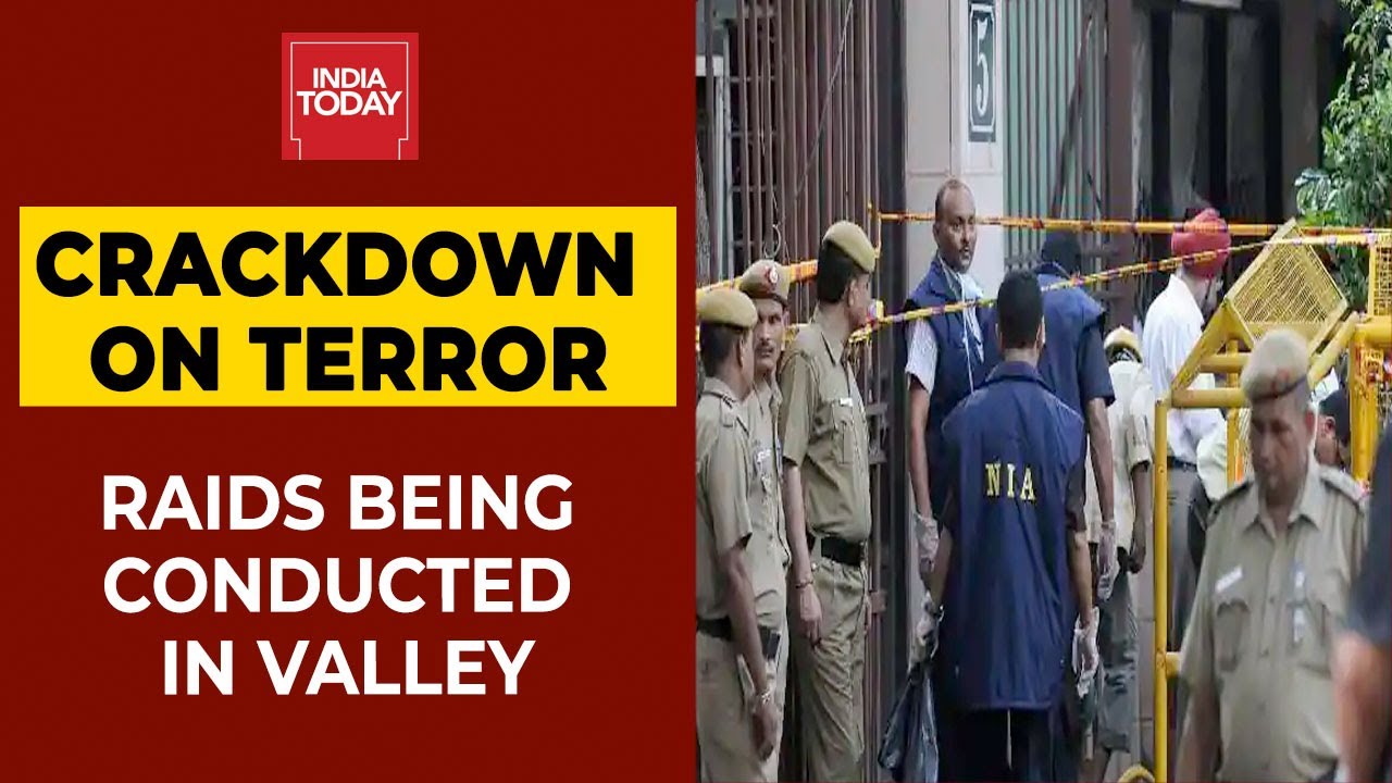 NIA's Anti-Terror Crackdown In Jammu And Kashmir, Raids Carried Out At 14 Locations