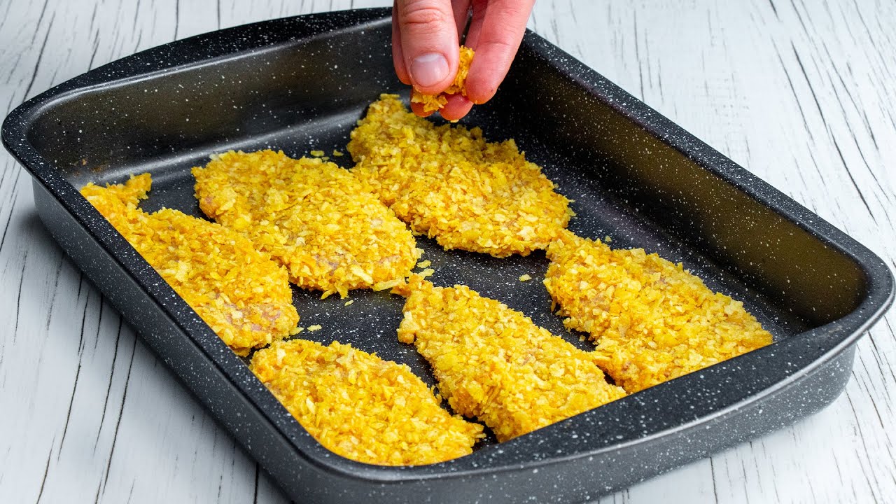 Los filetes rebozados al horno - se preparan rápido y son exquisitos. | Cookrate - Español