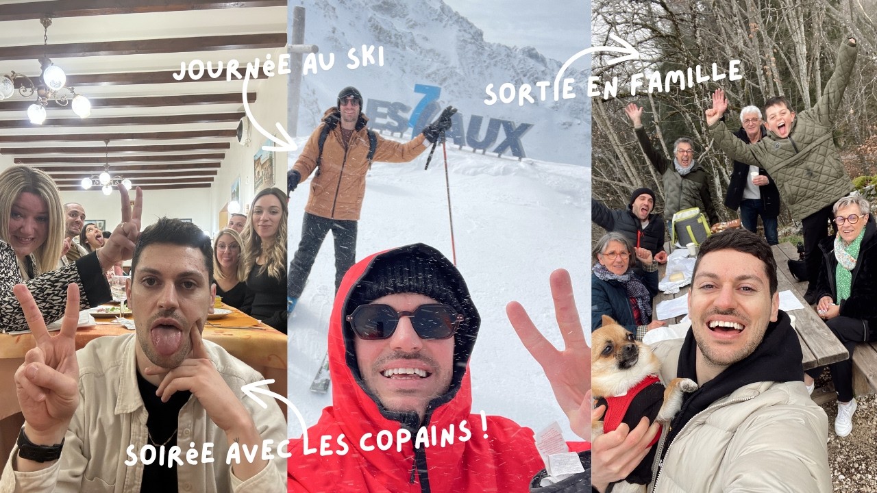 Mes vacances d’hiver en France