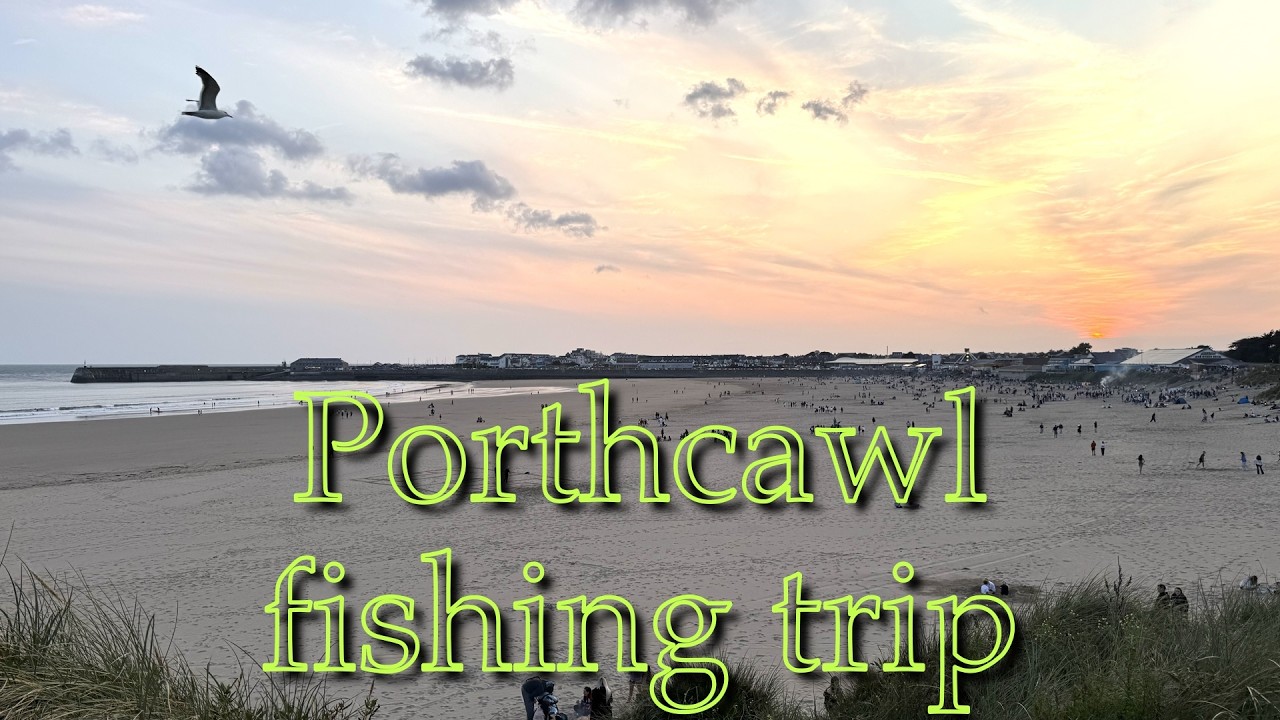 Porthcawl pier fishing trip