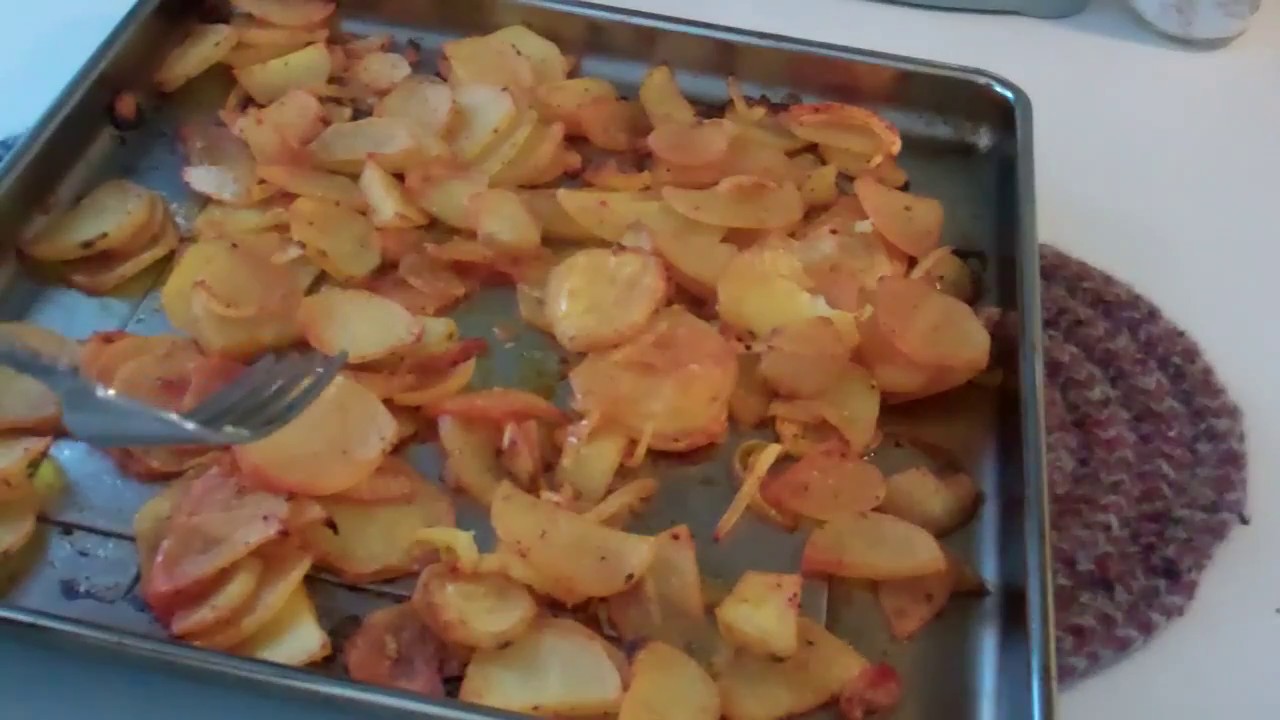 Roasted Potatoes Done In The Toaster Oven
