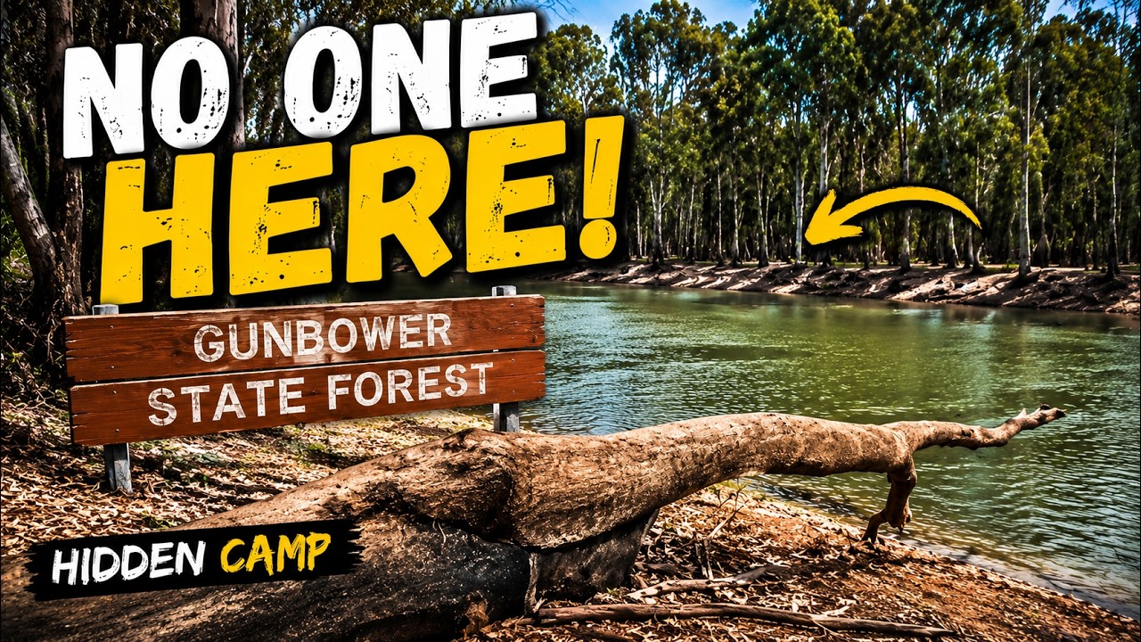 Hidden Camping Gem on the Murray River | Stunning Spot in Victoria