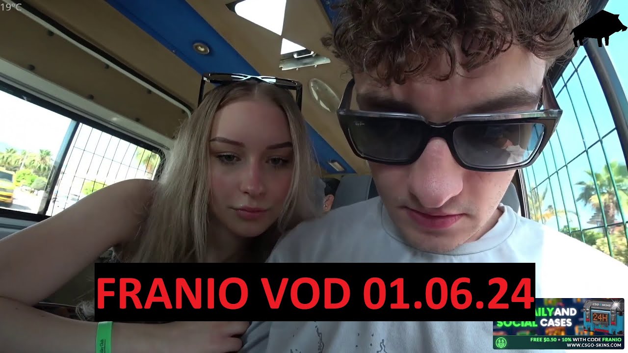 FRANIO STREAM VOD 01.06.24 - TURCJA Z MAJĄ DZIEŃ 1