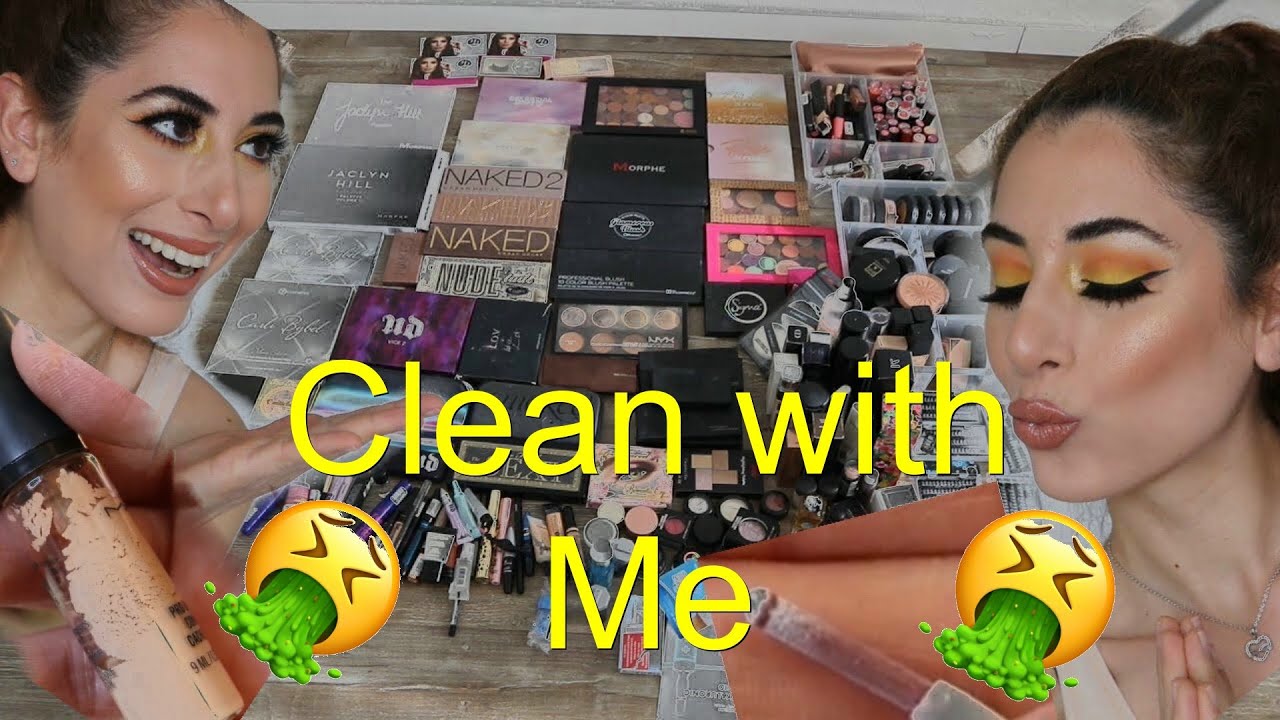MY MAKE-UP COLLECTION💄ORGANIZING/MEINE MAKE-UP SAMMLUNG/EXTREM AUSSORTIEREN💄AUFR&Auml;UMEN💄rumibeauty