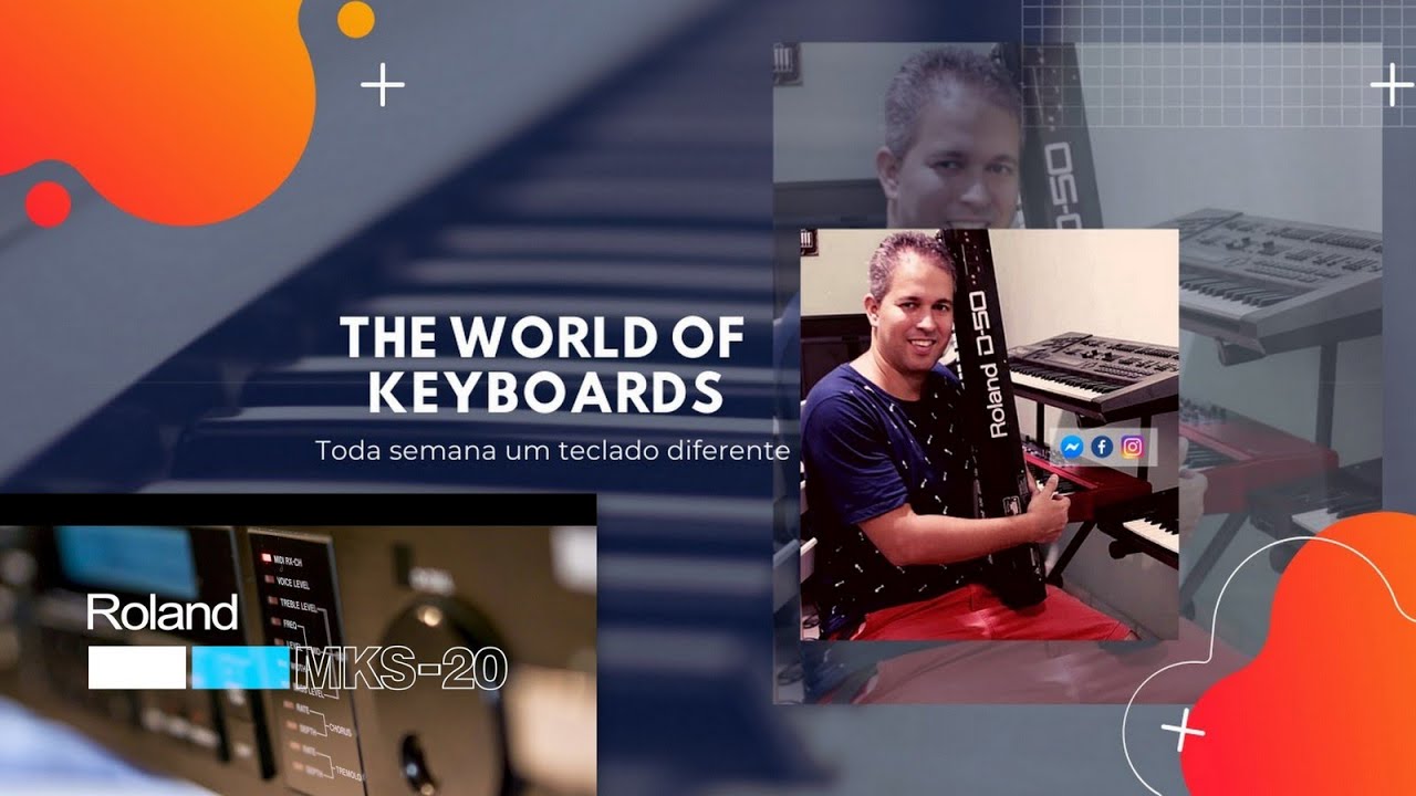 ROLAND MKS-20 (APRESENTA&Ccedil;&Atilde;O) #ROLANDMKS20 #tiagomallen