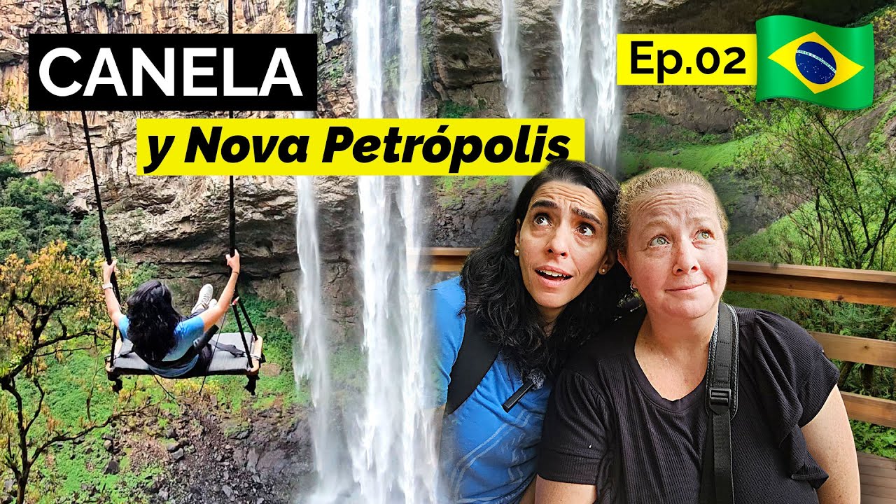 No lo PODEMOS CREER, así es CANELA y NOVA PETRÓPOLIS, Río Grande Do Sul