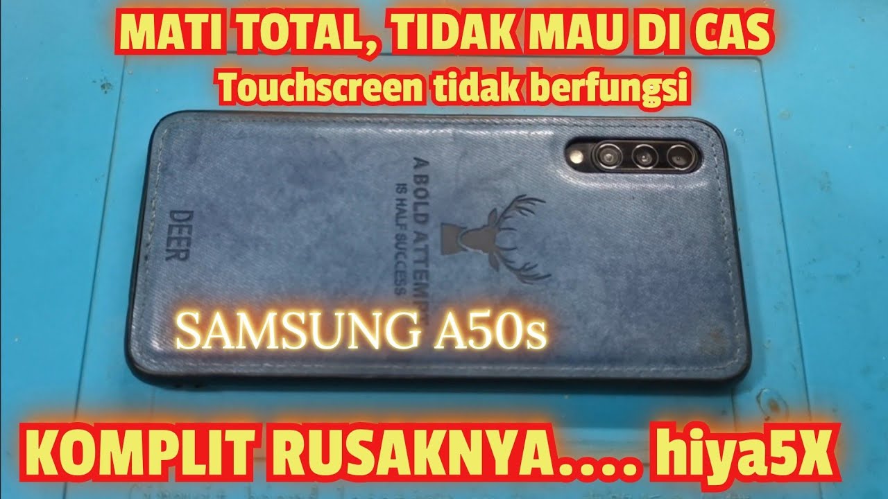 SERVIS HP SAMSUNG A50S NOT CHARGING, TOUCHSCREEN TIDAK FUNGSI