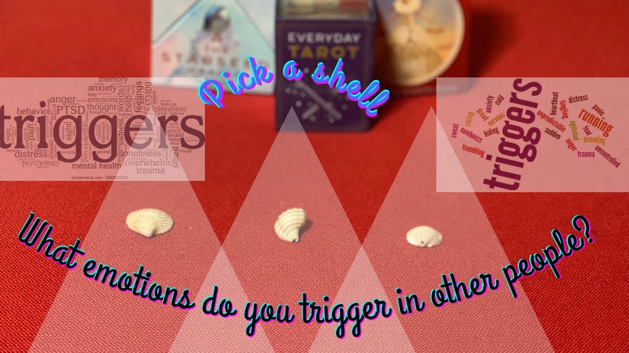 Pick a card🐚What emotions do you trigger in other people?⭐️
