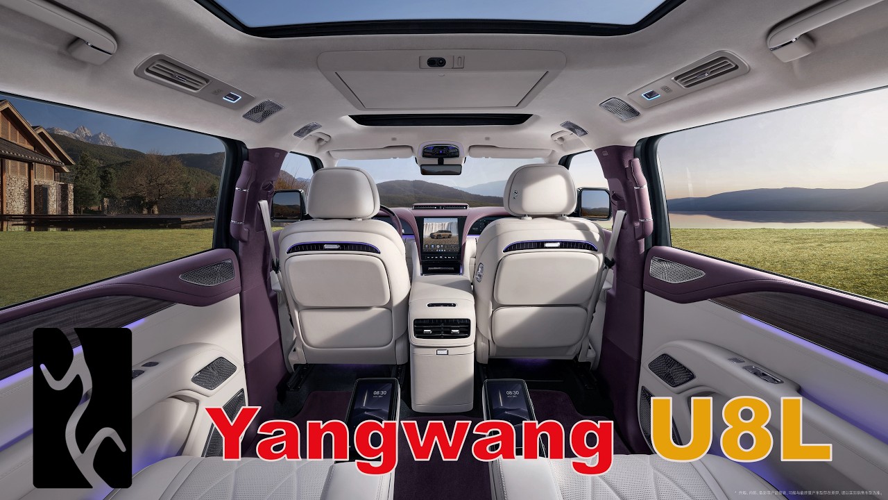 BYD показал салон Yangwang U8L — британцы в слезах, немцы в шоке!