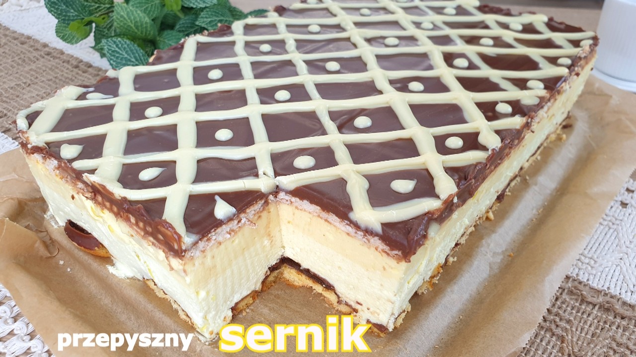Przepyszny SERNIK z wiaderka bez pieczenia - rozpływa się w ustach 👌  zawsze się udaje 👌 delicja