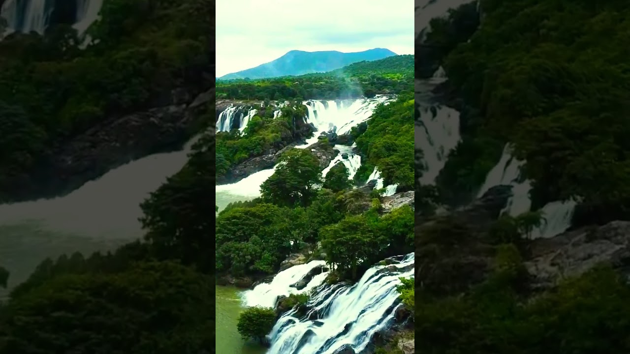 Niagara|karnataka&rsquo;s Niagara#Barachukki waterfalls#waterfall #travel #waterfalls#shivanasamudra