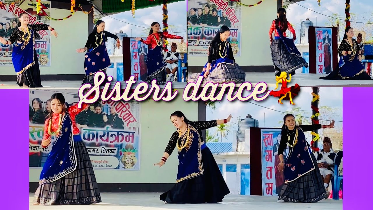 Baramase Ta // Tamu Lhosar 2078// sister's Dance/Dipti Sandhya Nency💃// Gurung song