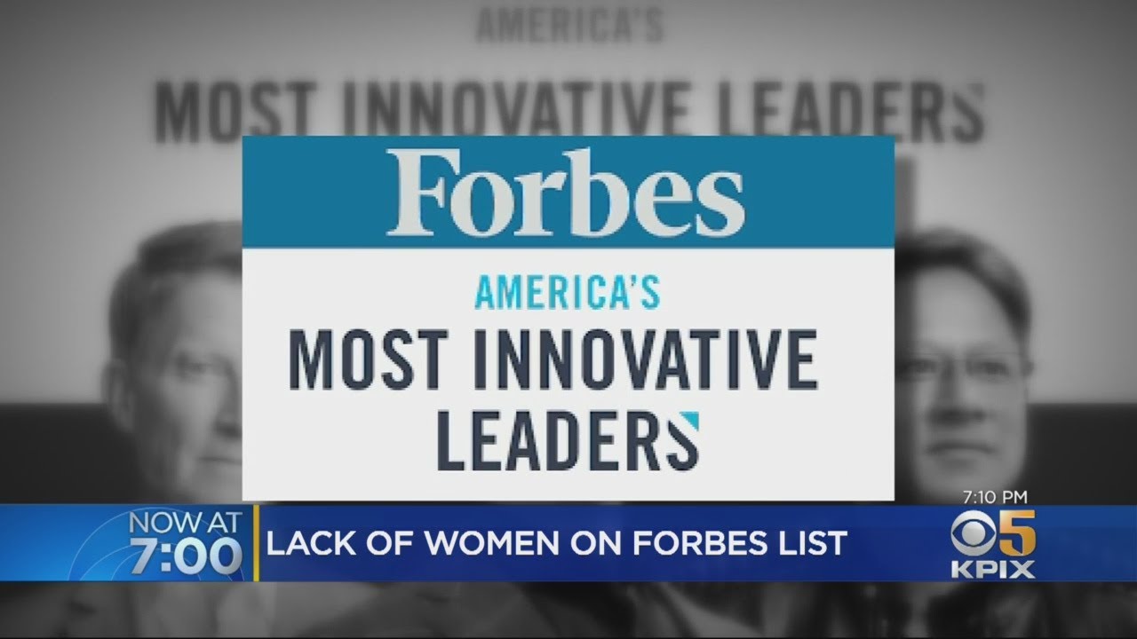 Only One Woman On Forbes List Of '100 Most Innovative Business Leaders'