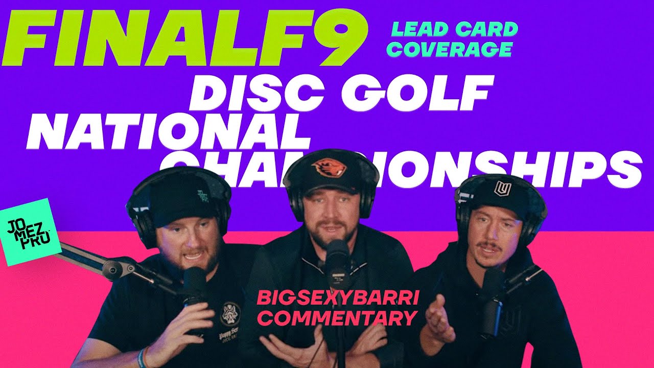 2021 National Amateur Disc Golf Championship | FINALF9 | Final Round Lead Card | Jomez