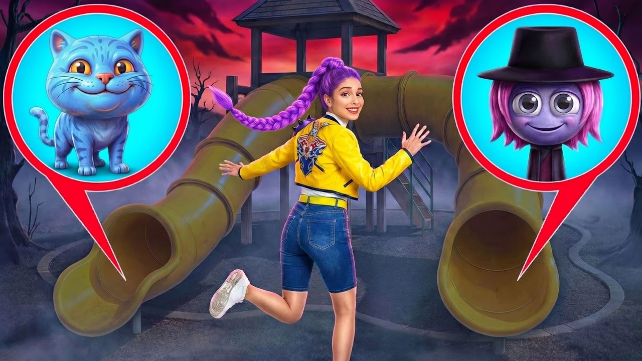 Trapped with Demons! Rumi & Zoey from HUNTR/X