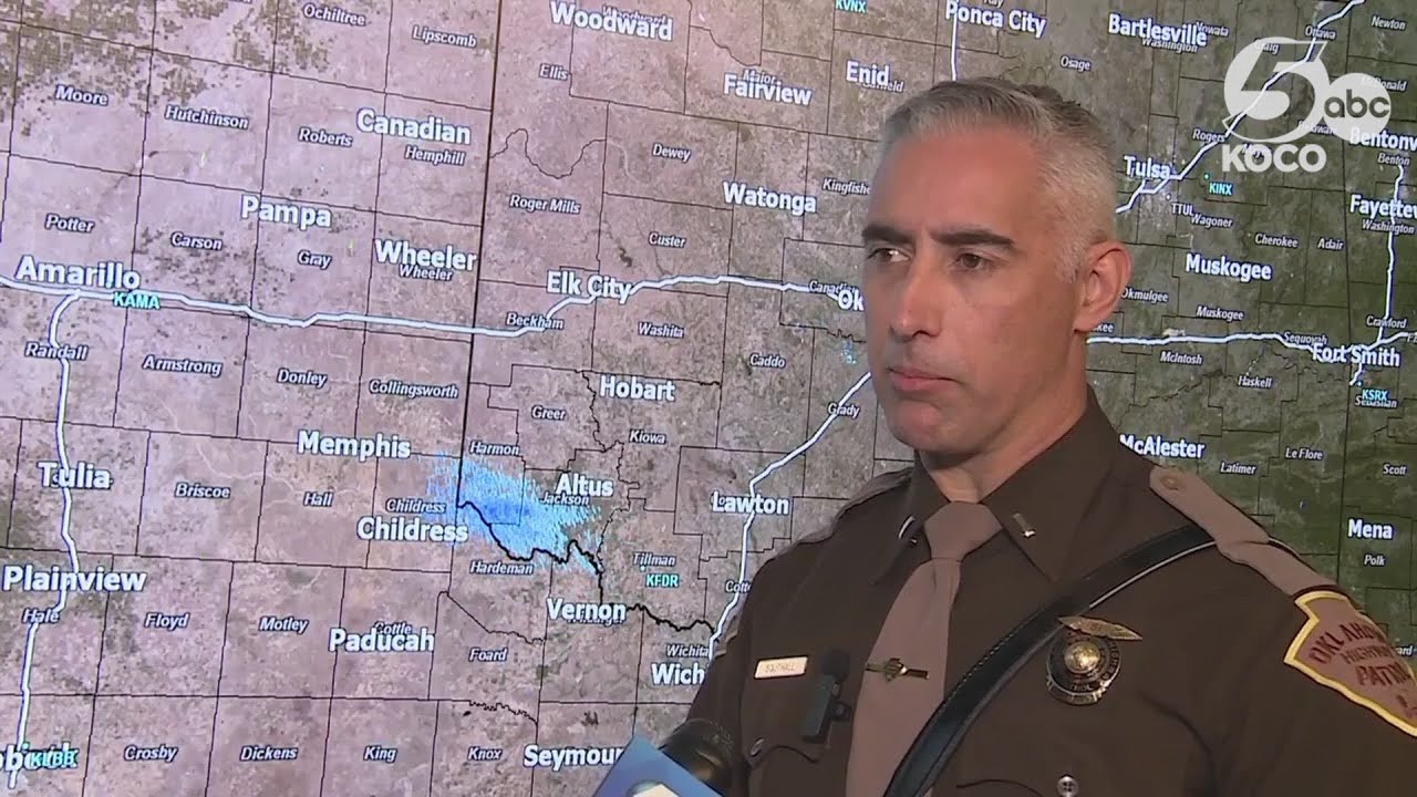 Troopers teaming up with Oklahoma National Guard to help stranded drivers during winter storm