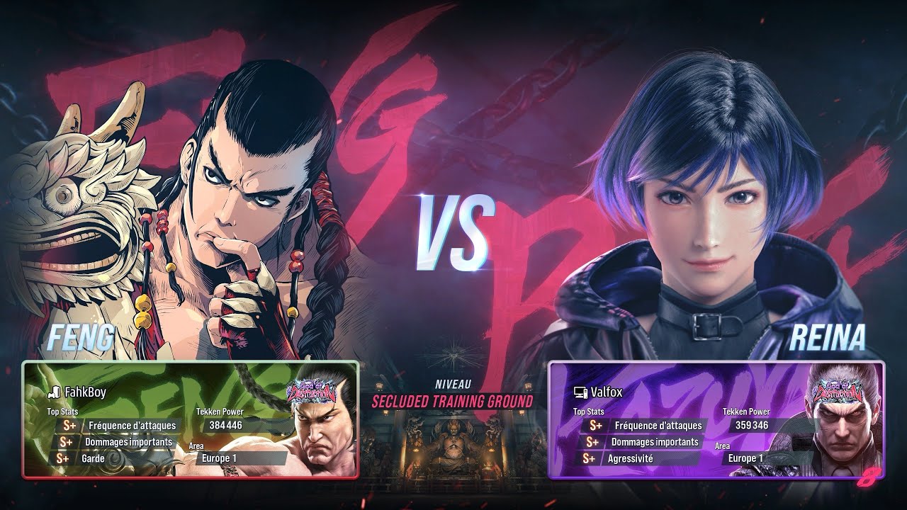 Valfox (Reina) Vs FahkBoy (Feng) - FT4 #tekken8 #godofdestruction #reinamishima