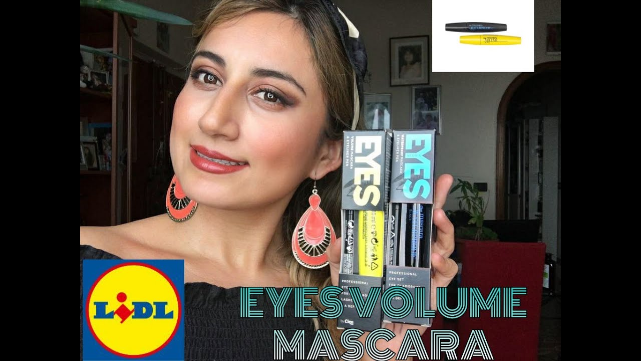 EYES VOLUME MASCARA & EYELINER CIEN 2020 (LIDL) proviamoli assieme