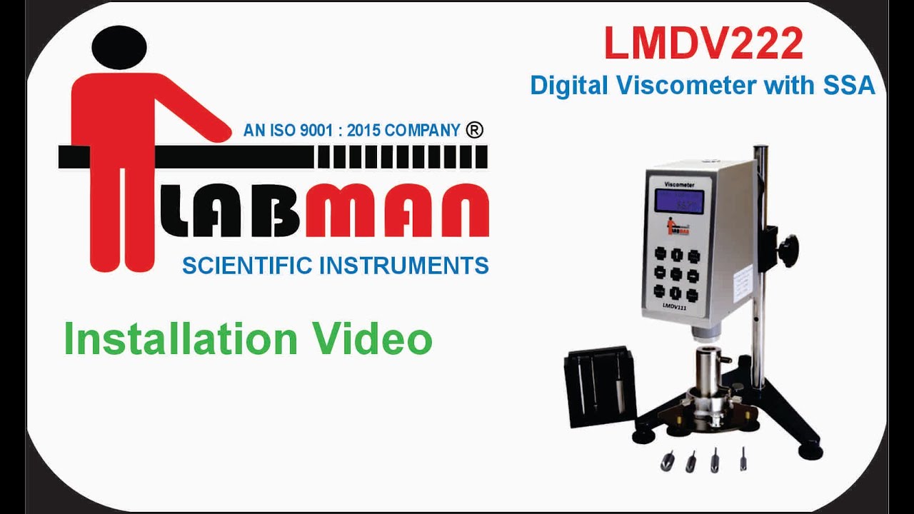 LMDV222 - Installation Video for Digital Viscometer with SSA