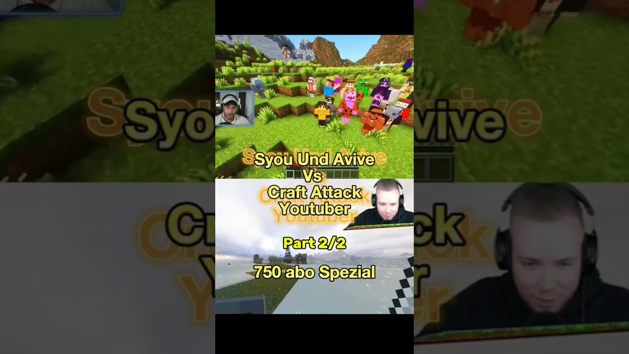 Syou und Avive Vs Craft Attack Youtuber Part 2/2