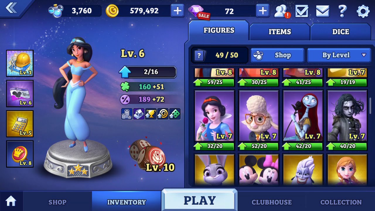 Disney Magical Dice: Figure Level Up