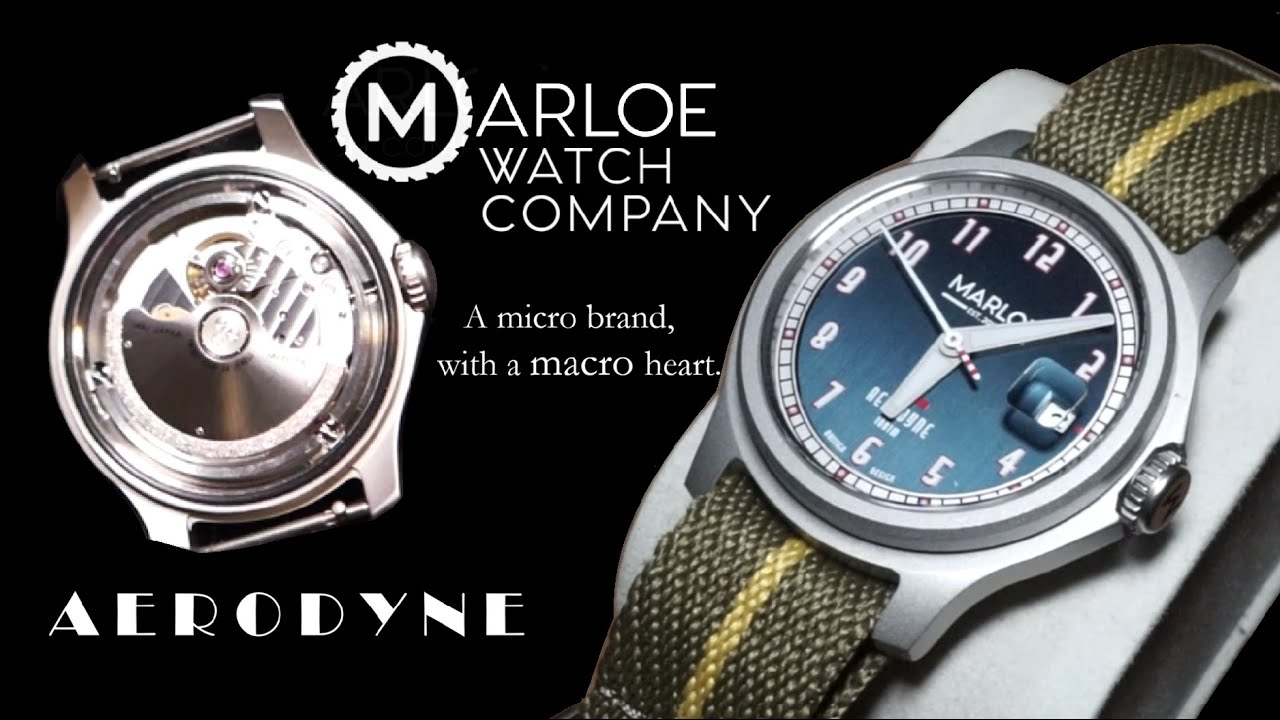A microbrand watch for the boys | Marloe Aerodyne automatic watch review