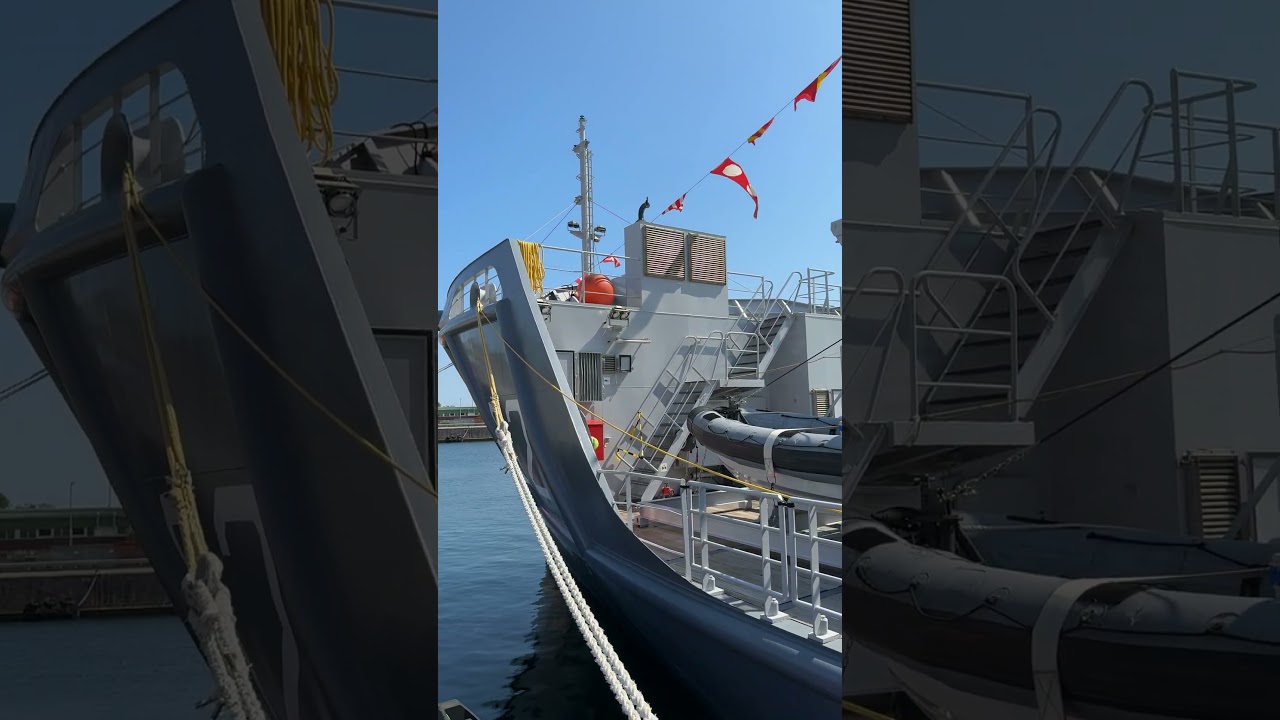 SNELLIUS (A 802) Marinest&uuml;tzpunkt Kiel Open Ship 2025 am 21.6.2025