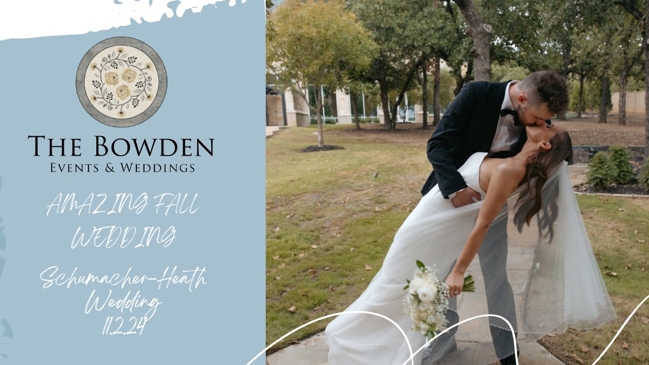 11.2.24 Schumacher -Heath Fall Wedding at the Bowden events and Weddings in Keller Texas