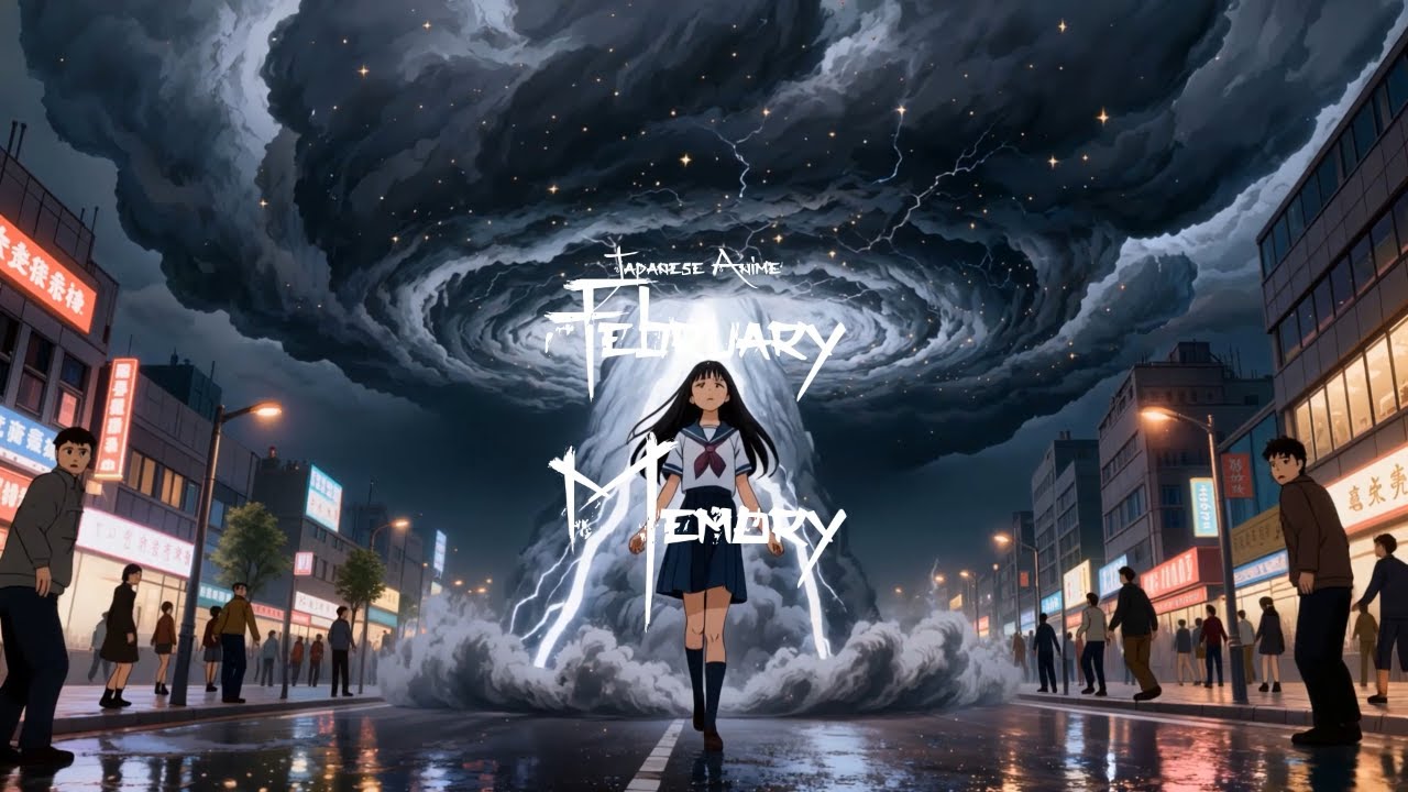 [PLAYLIST] February Memory / Japanese Anime #LoFiAnime #ChillGuitar #WinterVibe #MelodicInstrumental