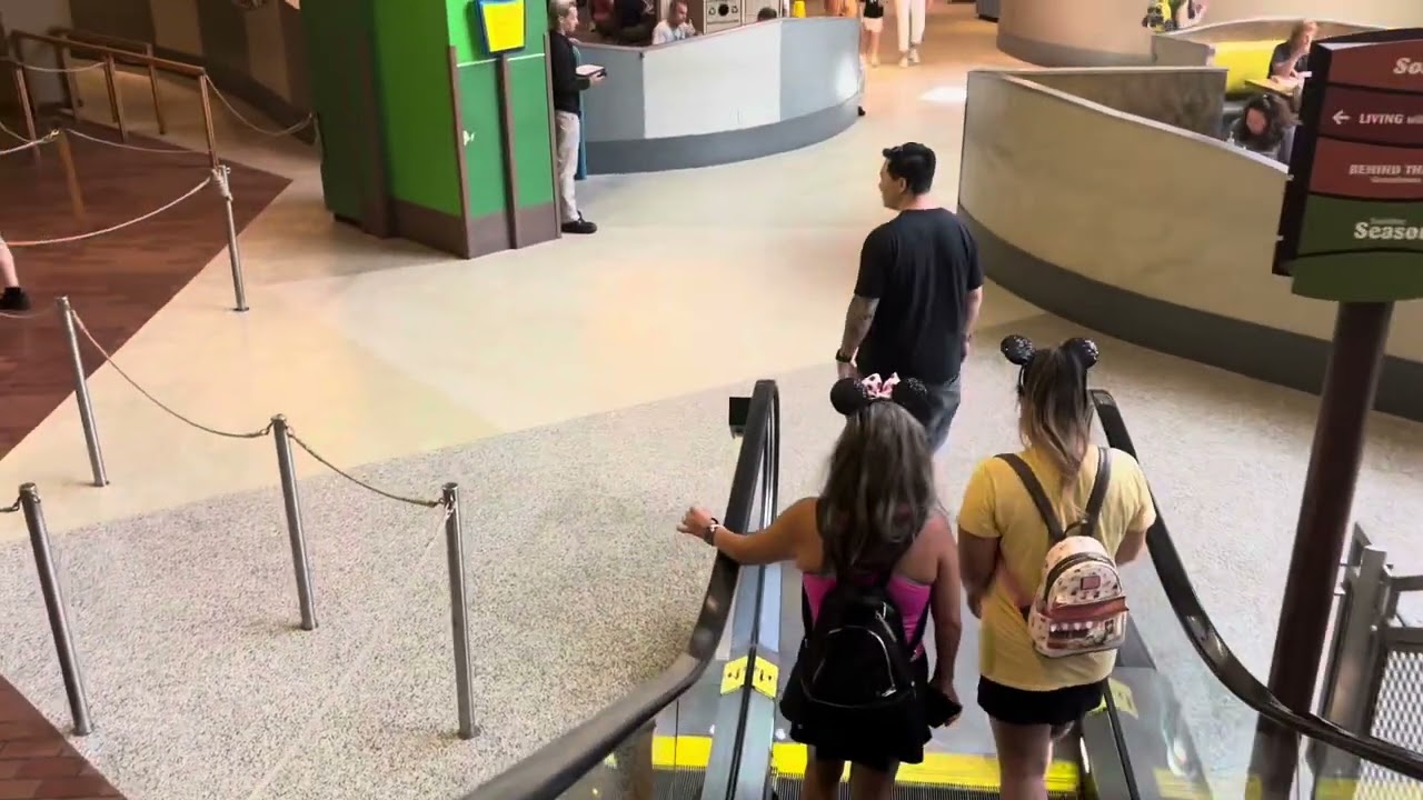 Epcot Escalator