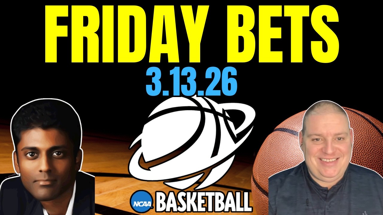 Friday NCAA Basketball Picks - 3/13/26 l Craig Trapp & Indian Cowboys NCAAB Picks & Predictions