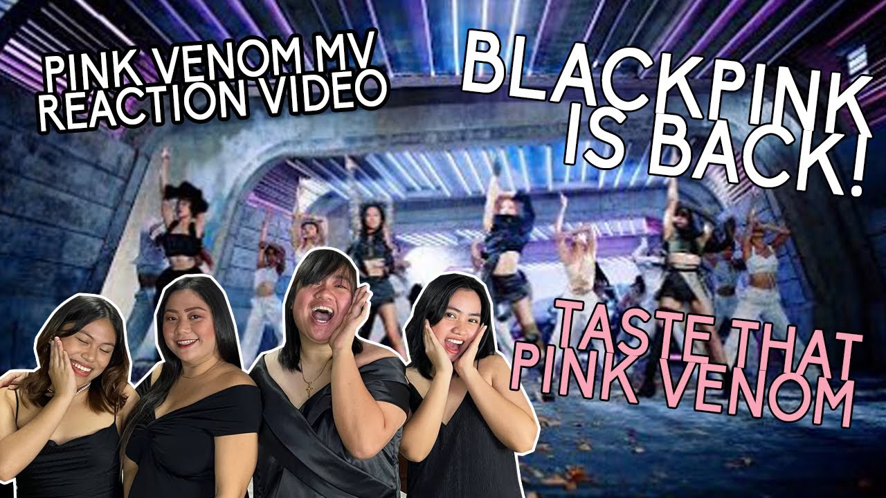 PINK VENOM MV REACTION VIDEO | Pinkpunk TV