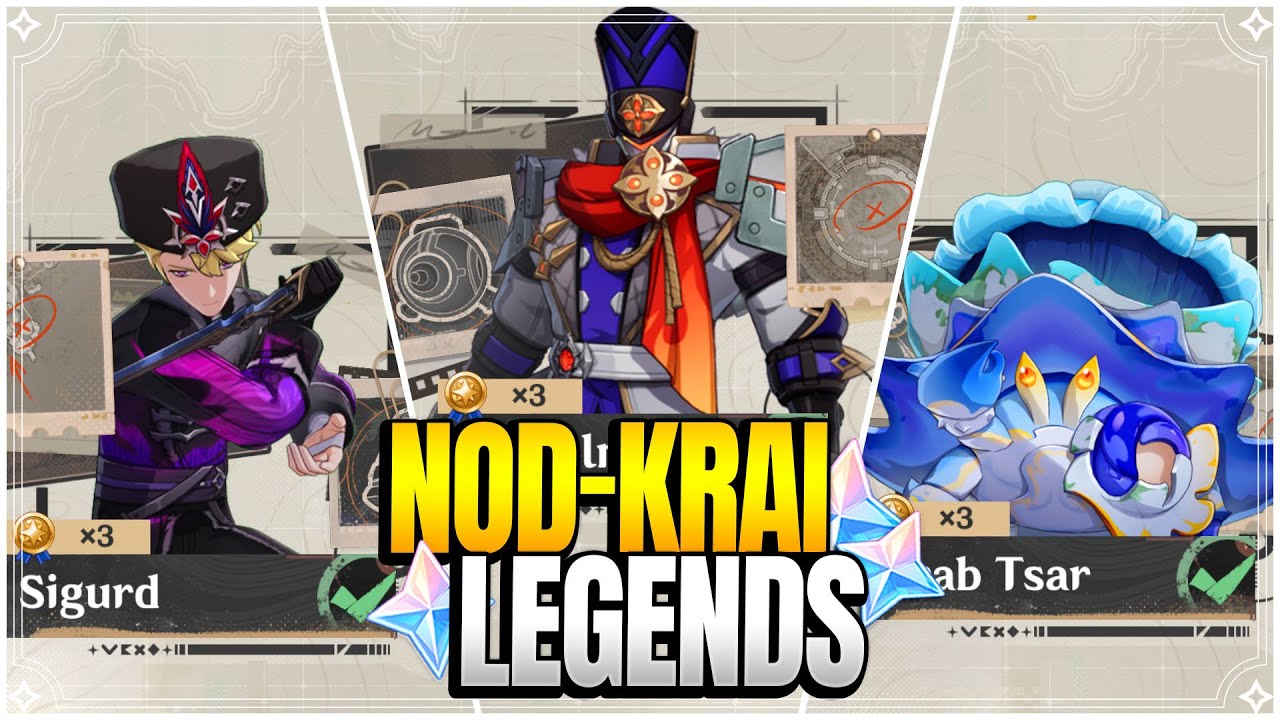 All 3 Nod-Krai Local Legends + Valiant Chronicles Guide |【Genshin Impact】