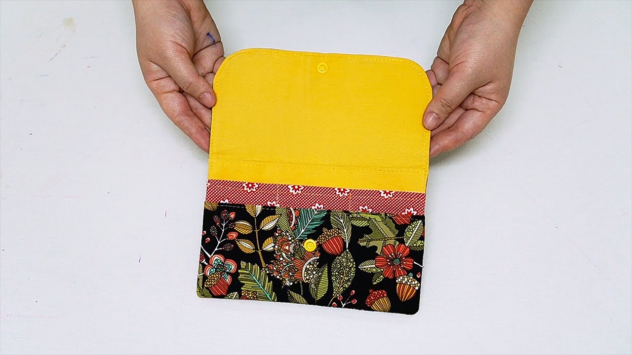DIY Easy Wallet Card And Phone 💟 Bag Tutorial