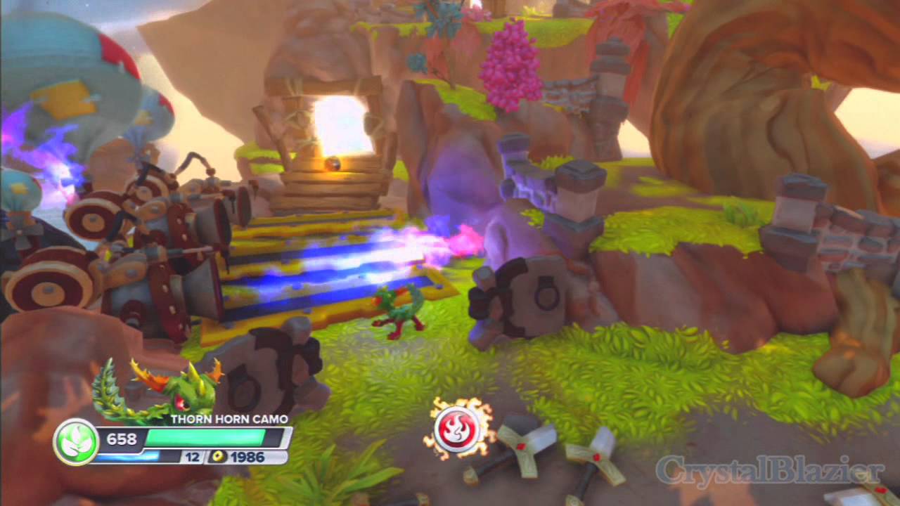 Skylanders: Swap Force - Thorn Horn Camo Gameplay Vignette