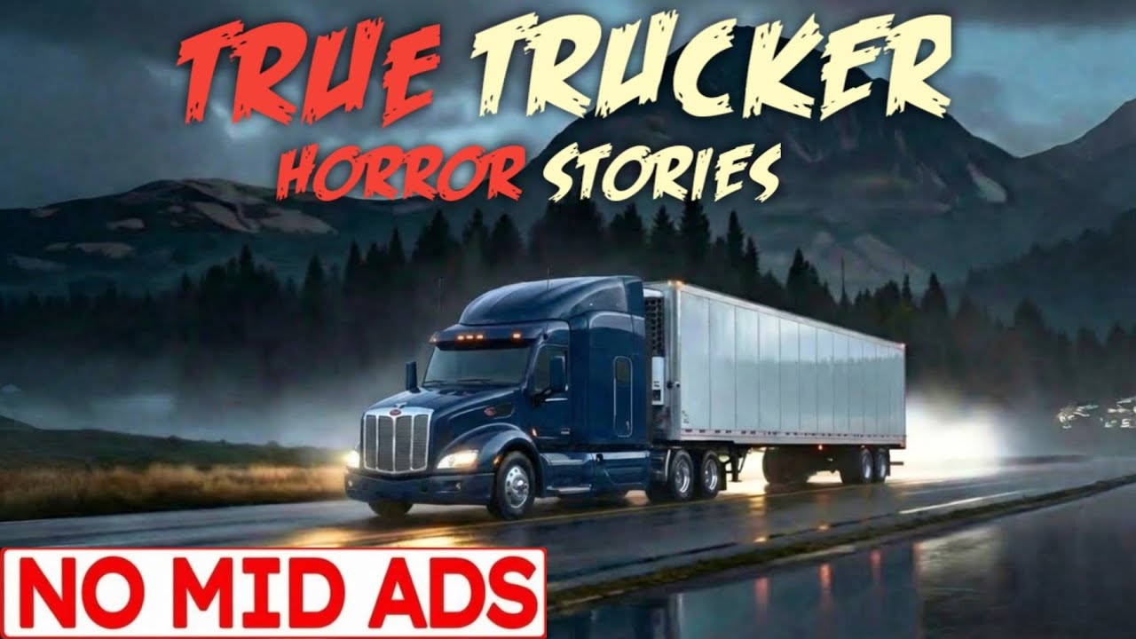 6 True Haunted Trucker Stories For Sleep | 🛑 NO MID ADS | Told Calmly With Rain Sound