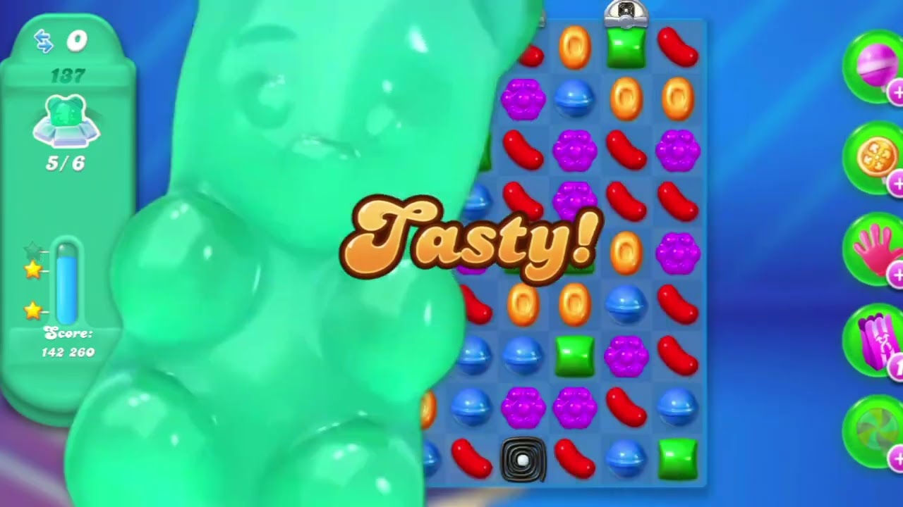 Candy crush soda saga level 137-138