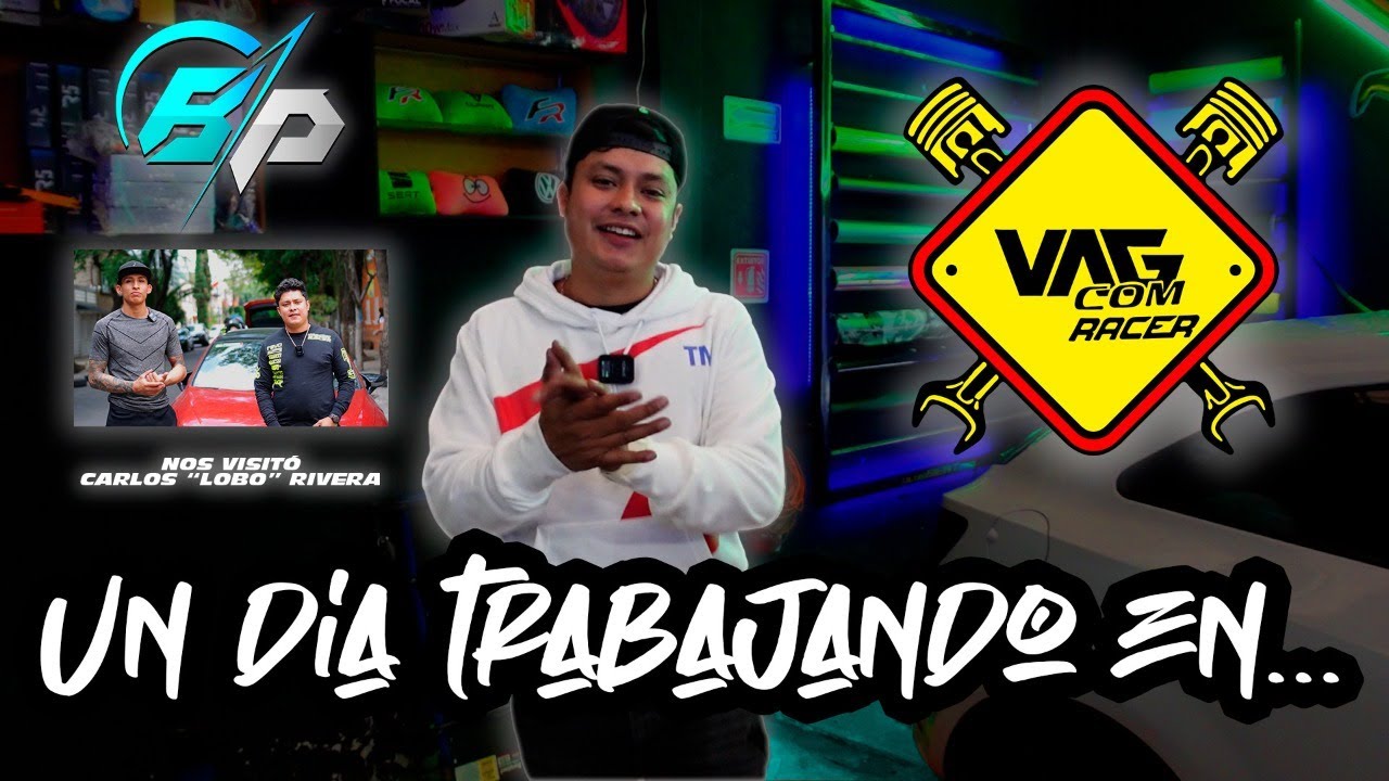 UN DIA TRABAJANDO EN VAGCOM RACER | Betito Padilla